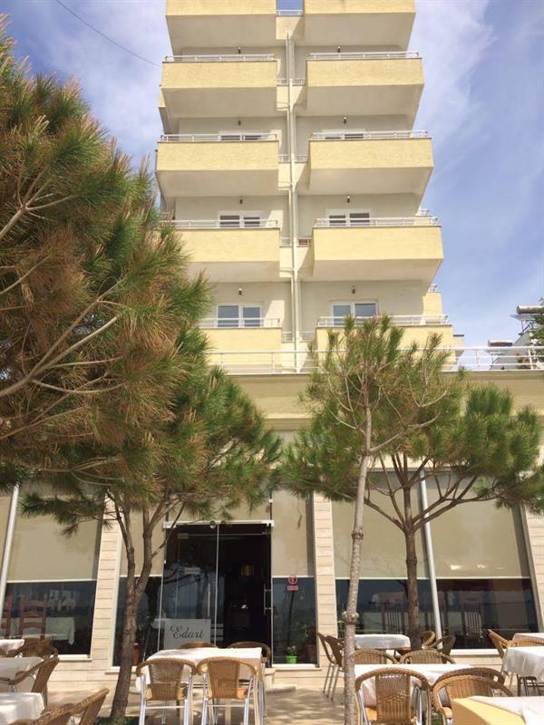 Hotel Edart Дуррес Екстер'єр фото